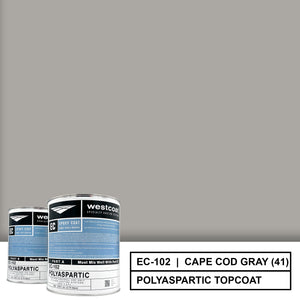 Westcoat EC-102 Pigmented Polyaspartic Topcoat | 2 Gallon