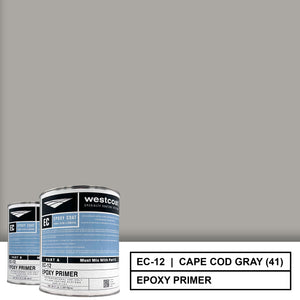 Westcoat EC-12 100% Solids Pigmented Epoxy Primer | 1.5 Gallon Kit