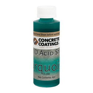 Concrete Coatings Vivid Acid Stain - 4 oz Testing Size