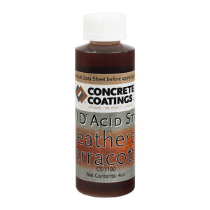 Concrete Coatings Vivid Acid Stain - 4 oz Testing Size