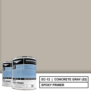 Westcoat EC-12 100% Solids Pigmented Epoxy Primer | 1.5 Gallon Kit