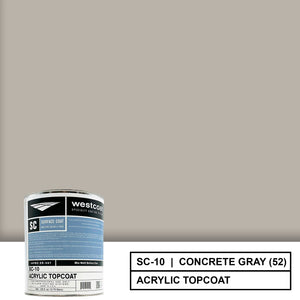 Westcoat SC-10 Pigmented Water-Base Acrylic Sealer and Topcoat