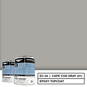 Westcoat EC-34 100% Solids Pigmented Epoxy Topcoat | 1.5 Gallon Kit