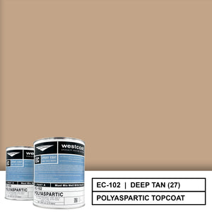 Westcoat EC-102 Pigmented Polyaspartic Topcoat | 2 Gallon