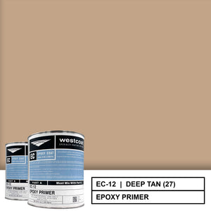 Westcoat EC-12 100% Solids Pigmented Epoxy Primer | 1.5 Gallon Kit