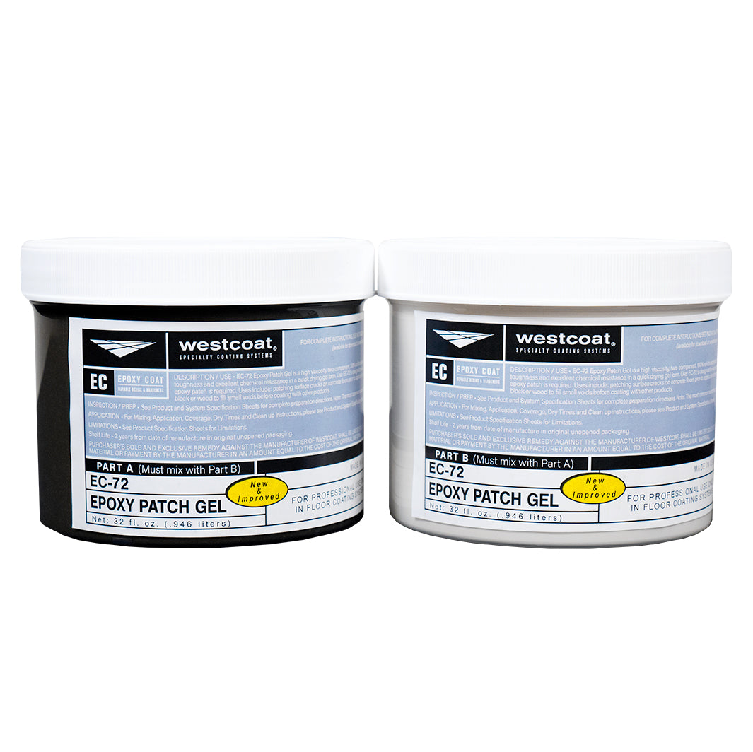 Westcoat EC-72 Epoxy Patch Gel Fast Cure