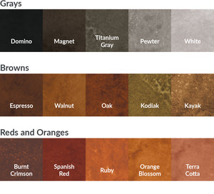 SureCrete Eco-Stain Water-Based Stain for Concrete - 4 oz (Tester Sample Kits)