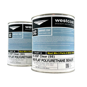 Westcoat SC-65 Water-based CLEAR Polyurethane Concrete Sealer