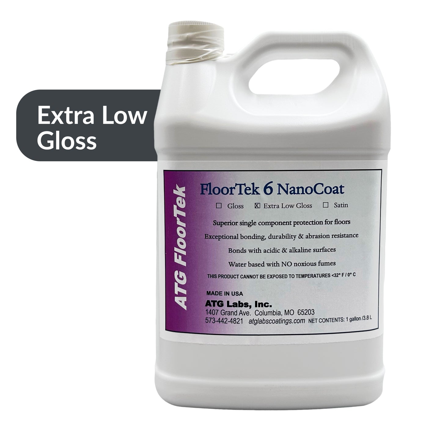 FloorTek 6 NanoCoat Concrete Sealer - 1 Gallon