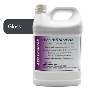 FloorTek 6 NanoCoat Concrete Sealer - 1 Gallon