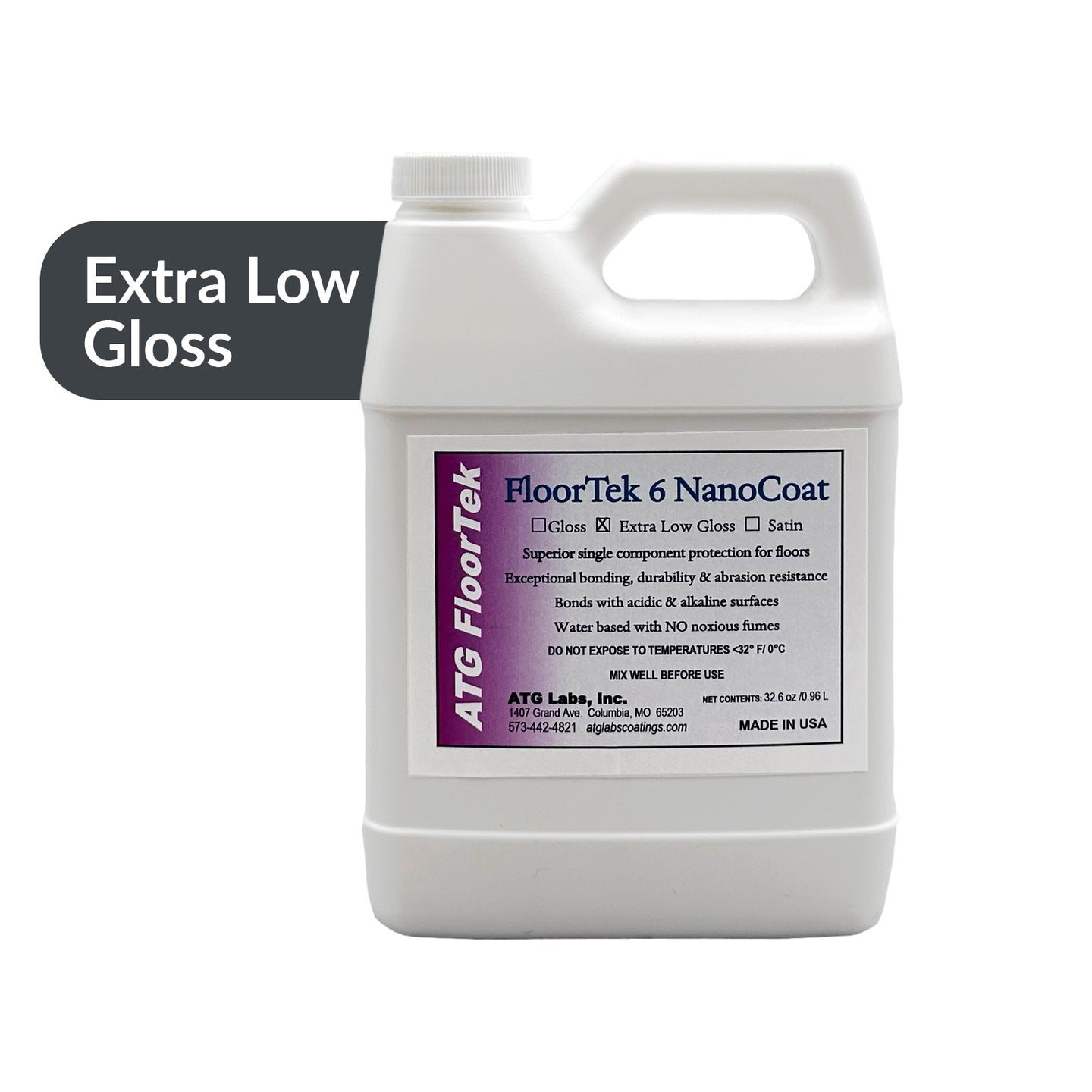 FloorTek 6 NanoCoat Concrete Sealer - 32 oz