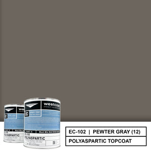 Westcoat EC-102 Pigmented Polyaspartic Topcoat | 2 Gallon