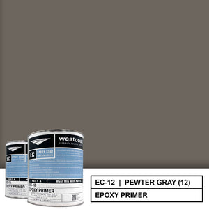 Westcoat EC-12 100% Solids Pigmented Epoxy Primer | 1.5 Gallon Kit