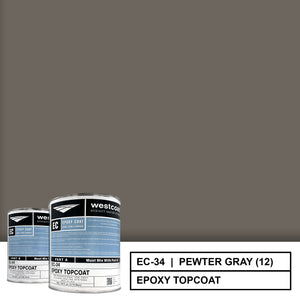 Westcoat EC-34 100% Solids Pigmented Epoxy Topcoat | 1.5 Gallon Kit