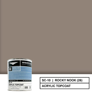 Westcoat SC-10 Pigmented Water-Base Acrylic Sealer and Topcoat