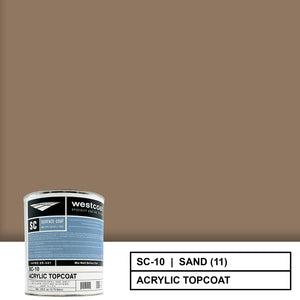 Westcoat SC-10 Pigmented Water-Base Acrylic Sealer and Topcoat