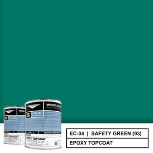 Westcoat EC-34 100% Solids Pigmented Epoxy Topcoat | 1.5 Gallon Kit