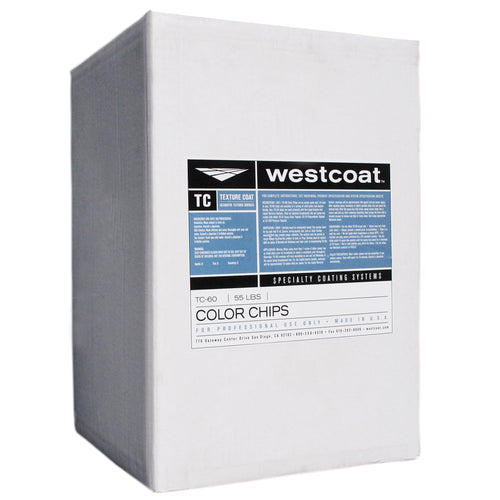 Westcoat TC-60 Epoxy Flake Color Chip Blend - 55 lbs