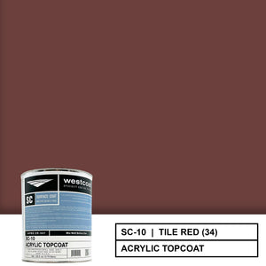 Westcoat SC-10 Pigmented Water-Base Acrylic Sealer and Topcoat