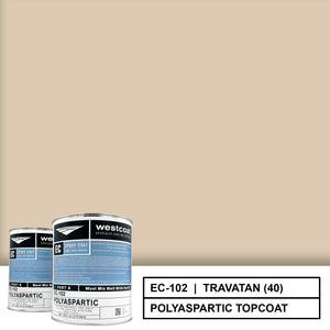 Westcoat EC-102 Pigmented Polyaspartic Topcoat | 2 Gallon