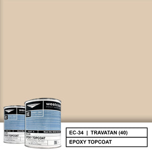 Westcoat EC-34 100% Solids Pigmented Epoxy Topcoat | 1.5 Gallon Kit