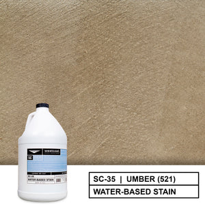 Westcoat SC-35 Water-Based Concrete Stain | 1 Gallon