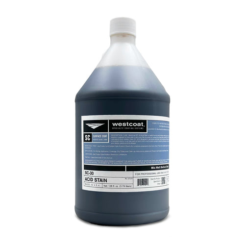 Westcoat SC-30 Acid Stain for Concrete | 1 Gallon