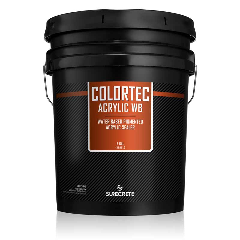 SureCrete ColorTec Acrylic WB Pigmented Concrete Sealer - 5 Gallon