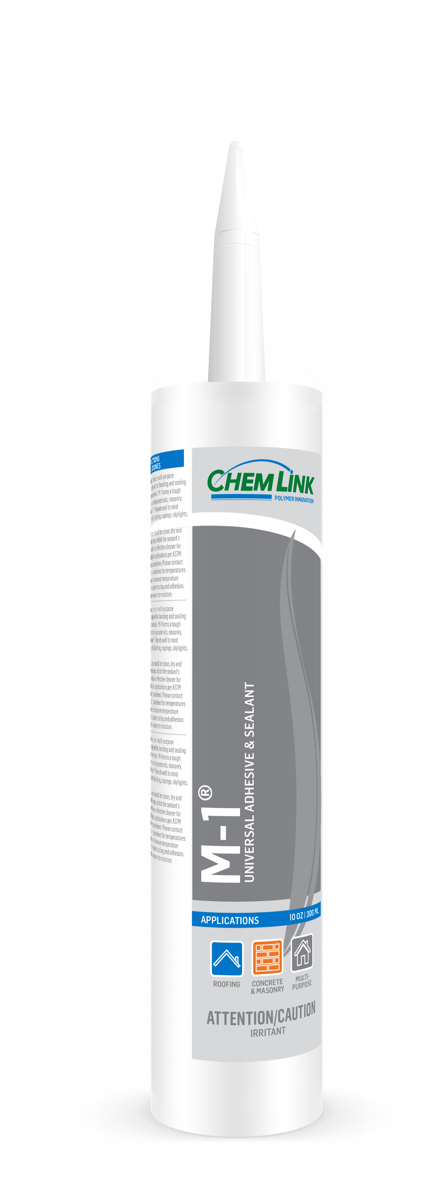 Chem Link M-1 Universal Adhesive & Sealant - 10 oz