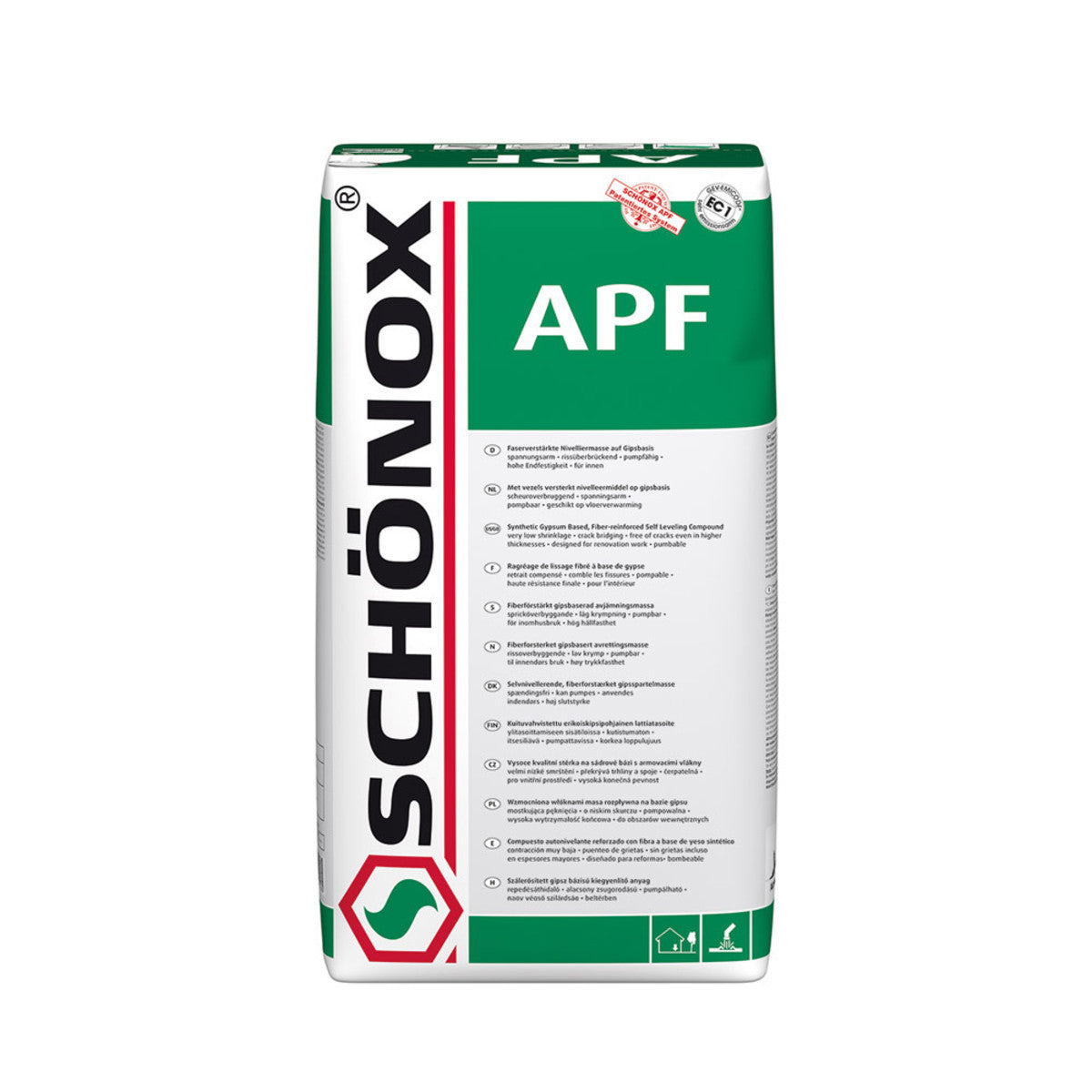 Schonox APF Self-Leveling Underlayment (Fiber-Reinforced)